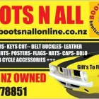 Business 18 image BOOTS N ALL ONLINE T Shirts in Blenheim MBH