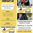 Business 2 image PATIENT TRANSPORT SERVICE Transport Operators in Stratford Area TKI