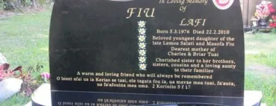 Business 13 image CRAFTED MEMORIALS Upright Headstones in Auckland NTL