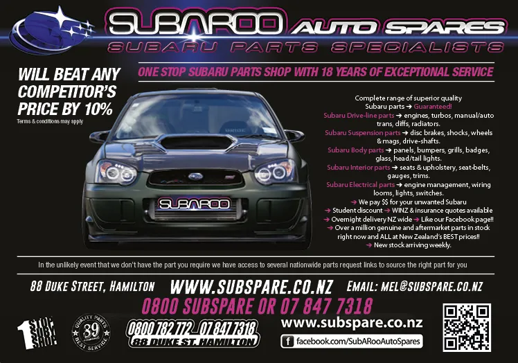 Business 1 image SUB-A-ROO AUTO SPARES SUBARU PARTS SPECIALISTS